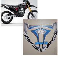 Striping stiker body lis motor honda CRF 150L 2021 Putih-Biru Motorcycle