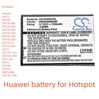 Li-ion battery for Hotspot Huawei,3.7V,1150mAh,E5573 E5573S E5776S-601 E5577 E5577Cs-321 E5575 E5575S,HB434666RAW HB434666RBC