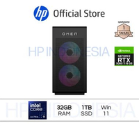 OMEN Gaming Desktop PC HP 35L GT16-0965d Intel Core Ultra 9 NVIDIA GeForce RTX 5060 32GB RAM 1TB SSD
