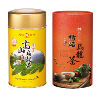 【天仁茗茶】台灣茗品精焙烏龍茶茶葉450gx3入+特選高山烏龍茶茶葉150gx2入