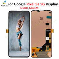6.34" For Google Pixel 5a 5G LCD with frame Display Touch Panel Screen Digitizer G1F8F G4S1M For Google Pixel5a 5G LCD