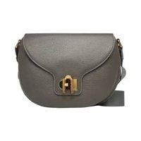 Furla Lotus S Shoulder Bag Urban Gray Grey
