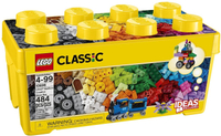 樂高（LEGO） 經典系列黃色中型創意積木盒 10696