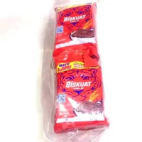 Biskuat Wafer coklat dan original 15g coklat