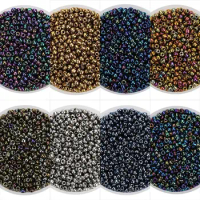 Deep Color Charm Czech Glass Beads Charms Seed Beads Kralen Glass Spacer Beads for Jewelry DIY Making Wholesale DIY Bracelet