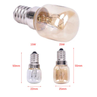H220V-230V High Temperature 15w/25w 300 Degree Ses E14 Oven Toaster/ Steam Light Bulbs / Cooker Hood Lamps