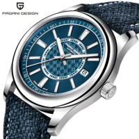 Pagani Design 2023 New Casual Men's Automatic Mechanical Watch NH35 Luxury Sapphire Sports Waterproof 100Mwatch for men's reloj