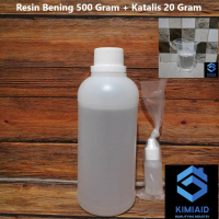 Resin Bening 500Gr + Katalis 20 Gram - Yukalac SHCP Resin Perahu