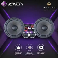 Venom Inferno Series VIN 6 E Speaker Mobil Split 2 Way 6 Inch