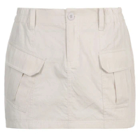 Women's Casual Skort Skirt Korean Short Skirts with Pockets Vintage Streetwear 10CF