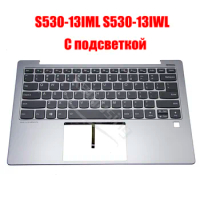 Russian US Keyboard for Lenovo IdeaPad S530-13IML S530-13IWL Topcase Palmrest With Backlit