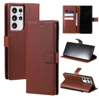 S23 Ultra S24 S22 S21 S20 FE Plus S10 S9 S8 Plus Case For Samsung Note 10 Plus Note 20 Ultra Flip Leather Wallet Phone Cover