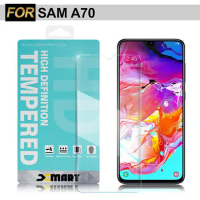 Xmart for 三星 Samsung Galaxy A70 薄型 9H 玻璃保護貼-非滿版