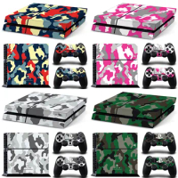 FOR PS4 Skin Sticker Decal For PS4 Console and 2 Controllers PS4 Skin Sticker Vinyl skins