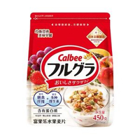 日本進口Calbee卡樂比富果樂原味水果減少糖穀物燕麥片即食代早餐