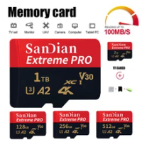 Memory Cards 2TB For Camera Smartphone Nintendo Switch Game Purpose Fast Speed 512GB 2TB 1TB Class 10 Microsd Flash Drive Card
