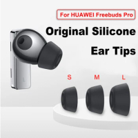 For Huawei FreeBuds Pro Replacement Eartips Silicone Earphone Earbuds Earpads Ear Tips Cushion Caps Buds Cover Accessories S M L