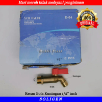 KRAN BOLA KUNINGAN SOLIGEN 1/2\ E-04 KERAN TEMBOK KRAN AIR KUNINGAN"