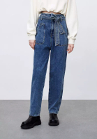 Urban Revivo Belted Mom Jeans