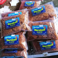 Makanan Instan Lauk Instan Cemilan Isian Topping Taburan Jajanan 250gr ABON AYAM ASLI BAROKAH BEEF F