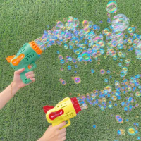 Bubble Blower Toy Automatic Bubble Maker Toy Handheld Bubbles Maker Machine Toys Automatic Bubble Guns For Summer Outdoor