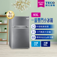 TECO 東元 93公升 一級能效右開雙門小冰箱(R1090S)
