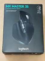 NEW LOGITECH MX MASTER 3S PERFORMANCE WIRELESS MOUSE COLOR: BLACK PN: 910-006556