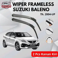 Wiper Depan Frameless Mobil Suzuki Baleno Tahun 2004-UP Sepasang Kanan dan Kiri Anti Gores