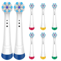 Compatible with Oral-B iO 3/4/5/6/7/8/9/10 Series Ultimate Clean Electric Toothbrush Replacement Brush Heads,8Pack