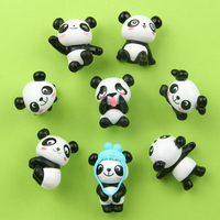 洞洞板配件萌物可愛卡通熊貓冰箱貼磁性貼磁鐵磁扣吸鐵石家居裝飾