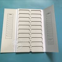 20片裝 紙質存放板 載玻片存放板 操作板 晾片板 晾片架 可開票