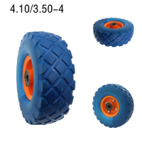 10 Inch 4.10/3.50-4 Pneumatic Tire wheels, For Electric Tricycle Trolley Scooter Warehouse Car tire Replace
