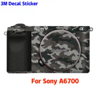 A6700 Anti-Scratch Camera Sticker Protective Film Body Protector Skin For Sony ILCE-6700 ILCE6700