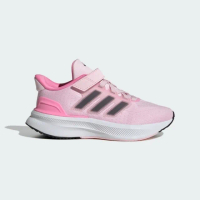 【adidas 愛迪達】Ultrarun 5 EL C 中童 慢跑鞋 運動 休閒 緩震 魔鬼氈 粉紅(IF4147)