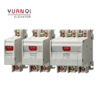 Yaunqi Lift Spare Parts Elevator Small Leakage Circuit Breaker CP30-BA 1P 1A 2A 3A 5A 7A 10A 15A