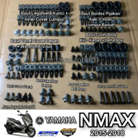 Baut full set body Yamaha nmax - baut lengkap full body nmax old