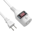 新安規 威電 CK-2111-6 2孔1開1座 中繼線組 延長線 1.8公尺（過載斷電 台灣製造）