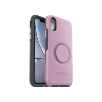 【OtterBox】iPhone XR 6.1吋 Symmetry炫彩幾何泡泡騷保護殼(粉)