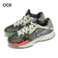 Nike 籃球鞋 GT Cut Cross EP 男鞋 綠 米白 迷彩 緩衝 運動鞋 HM3702-391