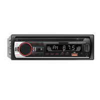 12V Car Bluetooth MP3 Player FM Radio Stereo Handsfree Call Stereo Player LED Backlight Display USB Charging CD Player