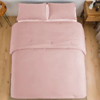Pink Bedding Set Comforter Sets for Girls Queen Bedsure Lightweight with Pillow Shams for All Seasons