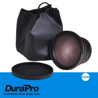 55mm 0.43x Professional HD Wide Angle Lens (w/Macro Portion) for Sony Alpha SLT-A99V, A99II, A99, A77II, A77, A68, A58 A57 A65
