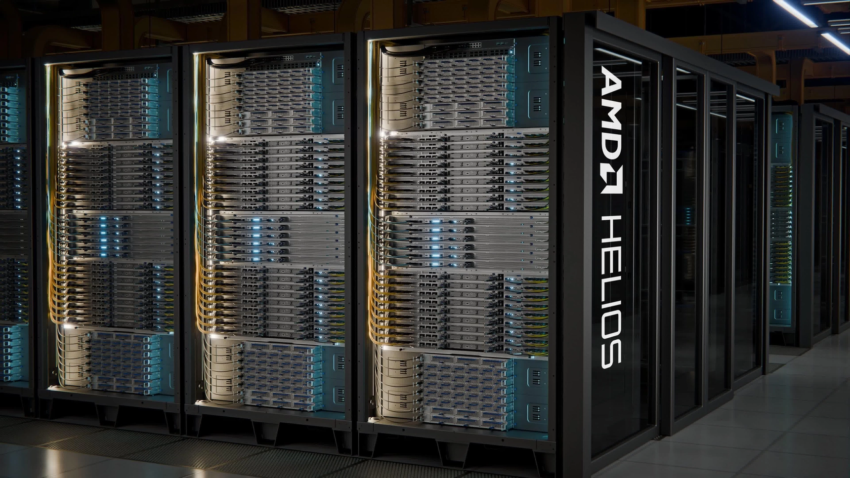 AMD's Helios Rack Ships, Taking Direct Aim at Nvidia's AI Throne with 3200B Transistor GPUs