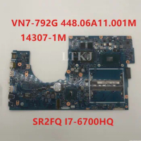 JOUTNDLN FOR Acer Aspire V Nitro VN7-792 VN7-792G Laptop motherboard 448.06A11.001M 14307-1M W/ I7-6700HQ CPU