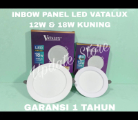 Lampu Downlight Inbow Panel LED Vatalux 12W dan 18W Kuning
