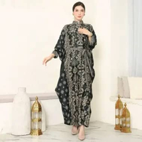 Kaftan Hitam | Kaftan Etnik | Kaftan Premium | Long Kaftan | Kaftan Jumbo | Dress Hitam | Dress Etni