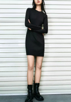 Urban Revivo Standard Sleeve Skinny Dress