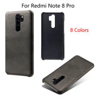Note 8 Pro Phone Case Xiaomi Redmi Note 8Pro Vegan PU Leather Cover Luxury Anti-fall skin Shell for Redmi Note 8 8T Note8 Pro