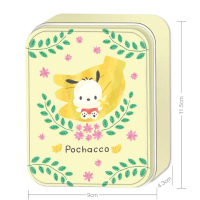 【HUNDRED PICTURES 百耘圖】Pochacco水果系列香蕉鐵盒拼圖36片(三麗鷗)