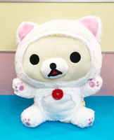 【震撼精品百貨】Rilakkuma San-X 拉拉熊懶懶熊~拉拉熊絨毛娃娃-仿貓造型-牛奶妹#00683